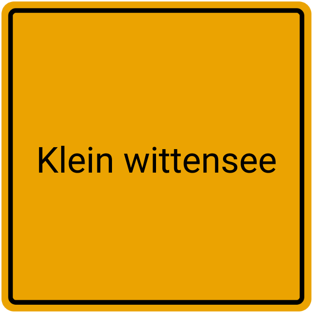 Meldebestätigung Klein Wittensee